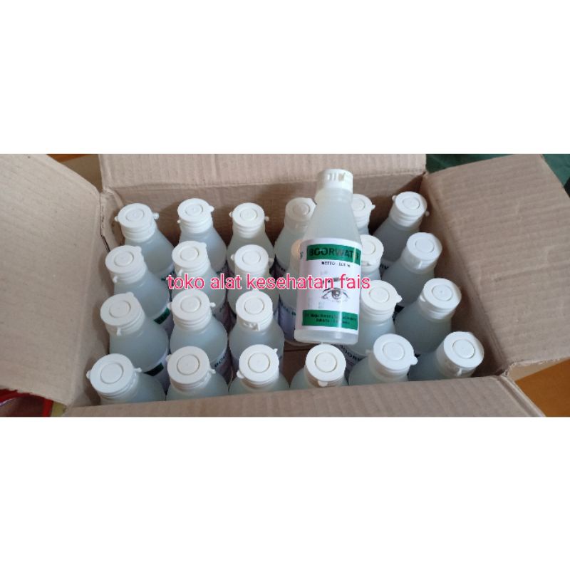 boorwater 100ml / obat cuci mata steril / boor water