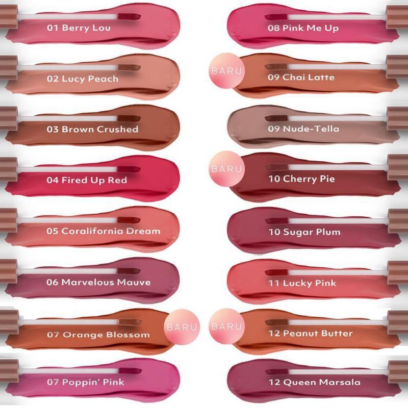 Marina Glow Ready Velvet Matte Lip Cream
