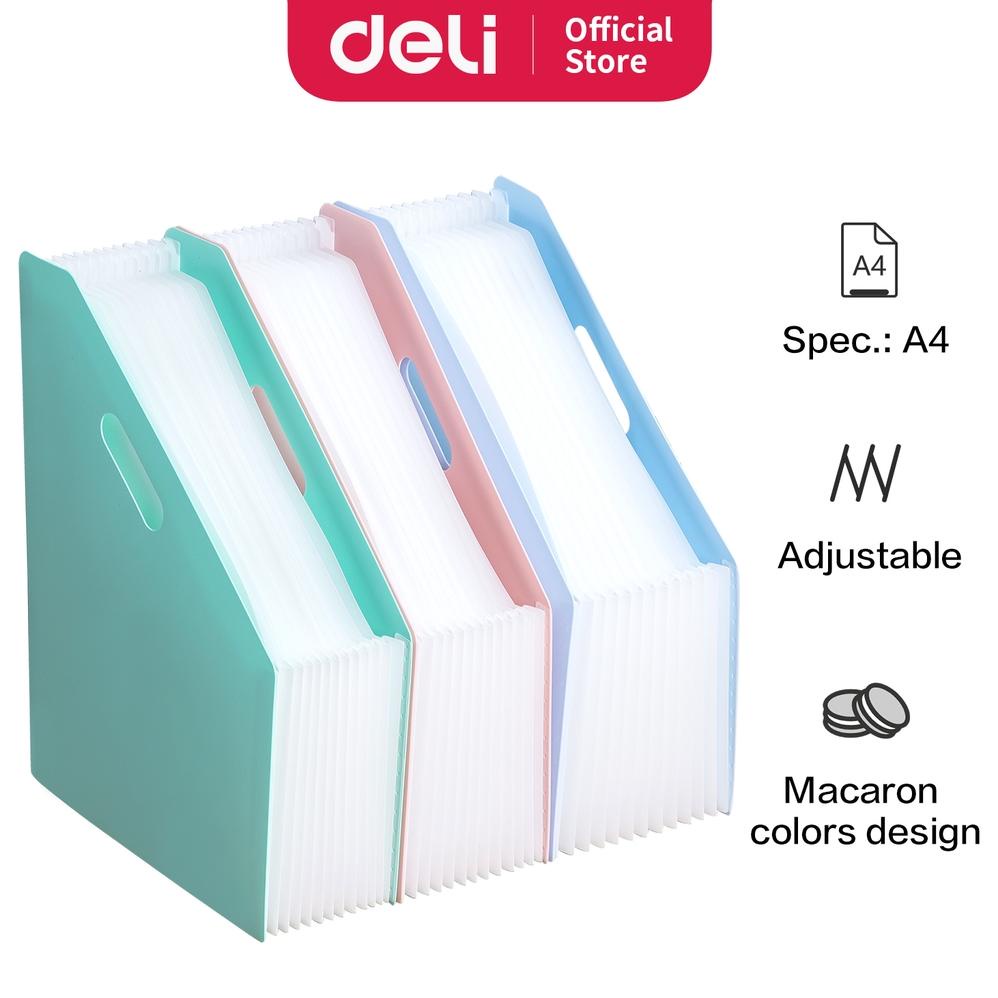 

DELI STANDING FILE A4 100% BAHAN IMPOR EB41102 TERLARISS...,,,,,