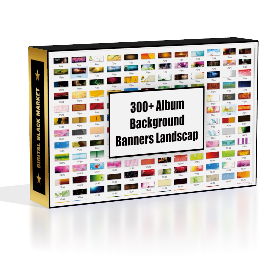 300+ Album Background Banners Landscap HQ