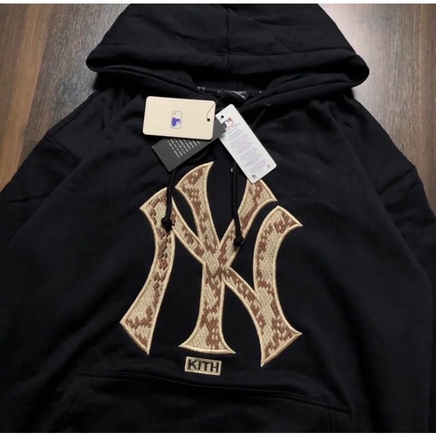 Jaket Sweater Hoodie MLB X KITH FULL BORDIR