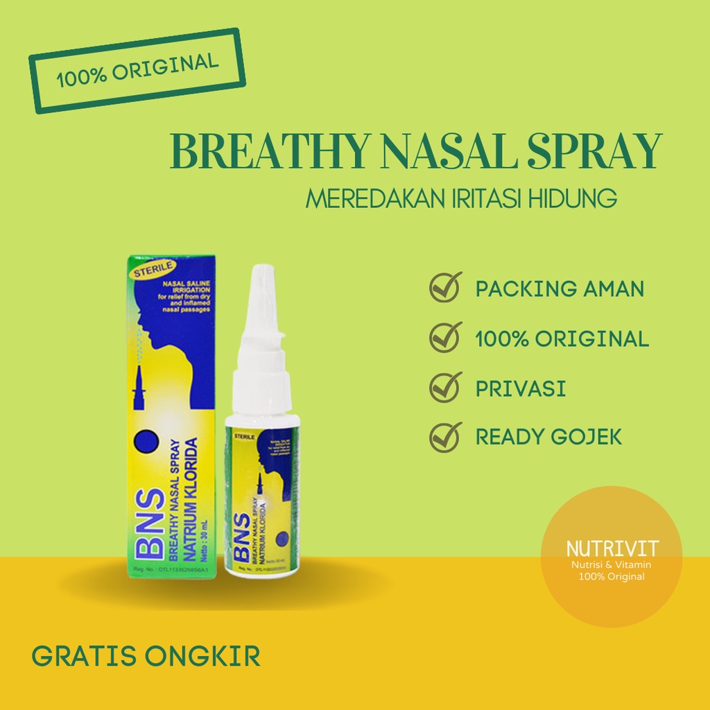 BNS Breathy Nasal Spray 30 ml