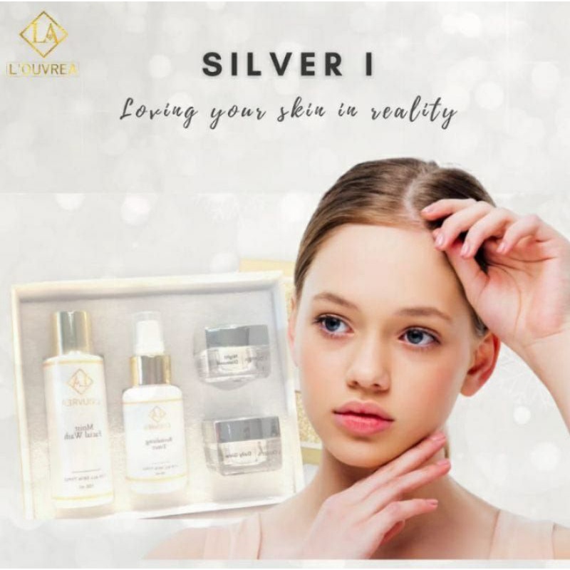 paket silver 1 louvrea anti kusam khusus remaja