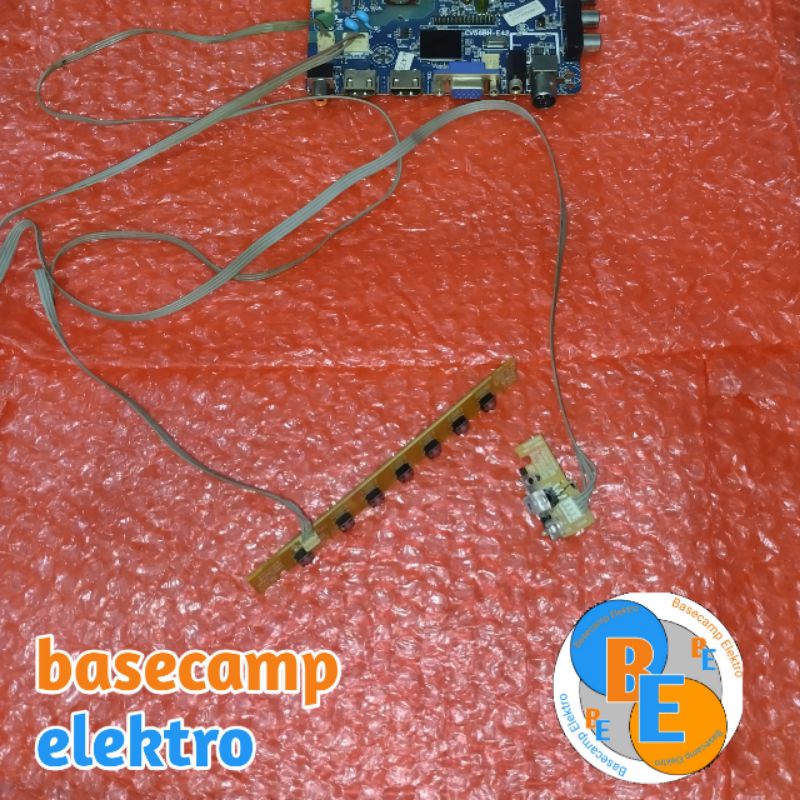Modul Pcb Sensor Tombol TV LED POLYTRON PLD32T7511 Sensor TV LED POLYTRON PLD 32T7511 Tombol TV LED 