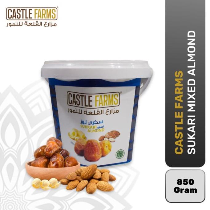 

CASTLE FARMS - KURMA MIXED ALMOND - 850 GRAM RER69464S