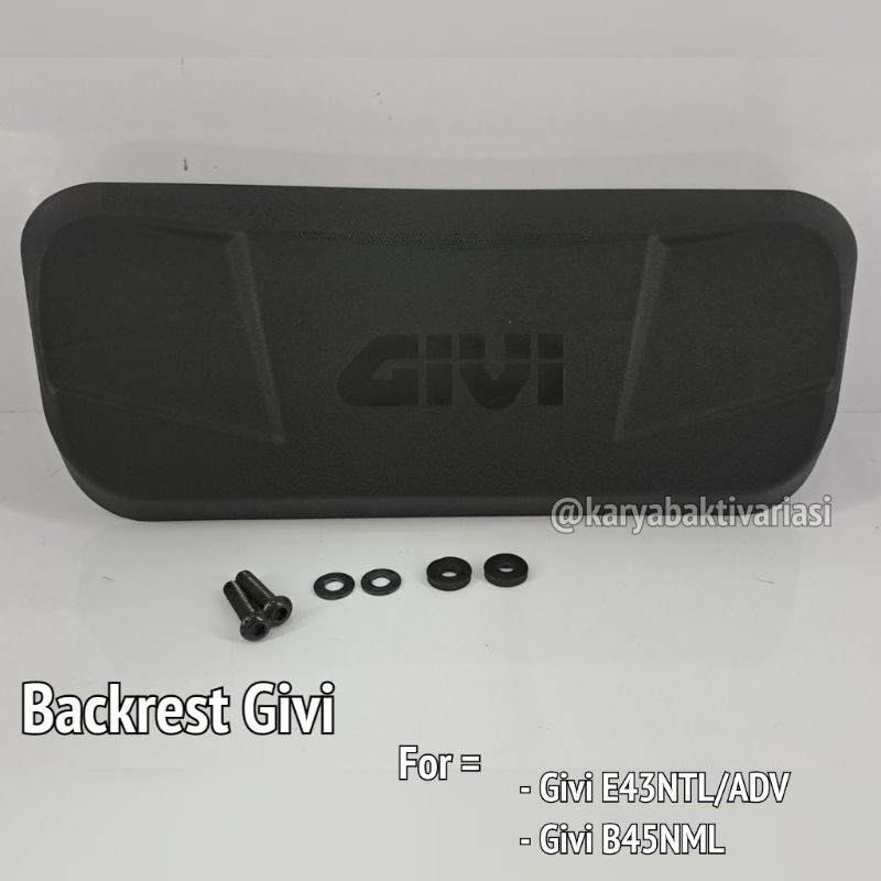 BACKREST GIVI E43NTL & B45NML