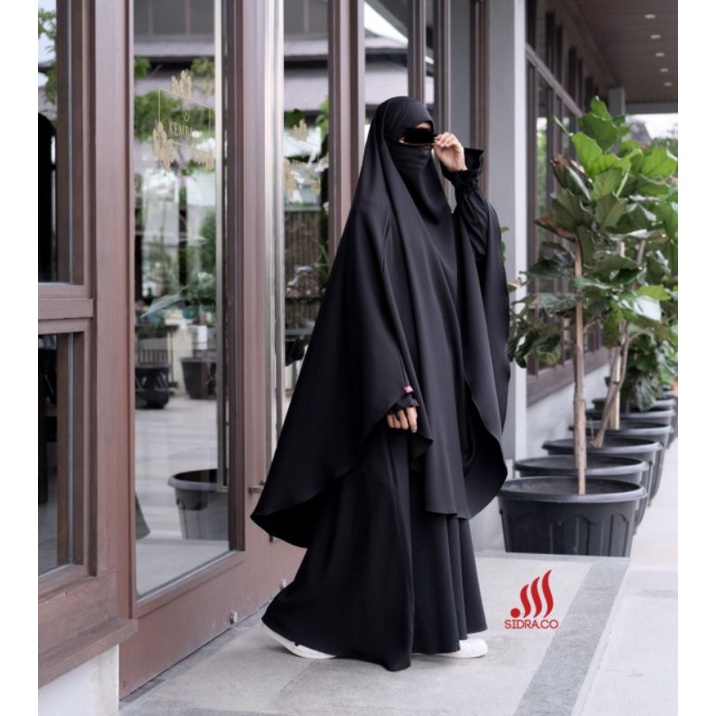 Set Gamis French Khimar Annaba by Sidra