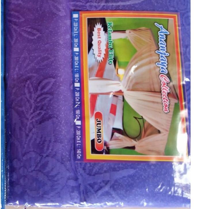 Rekomendasi KELAMBU SUPER JUMBO 240X200 BURKAT TEBAL KOTAK GANTUNG