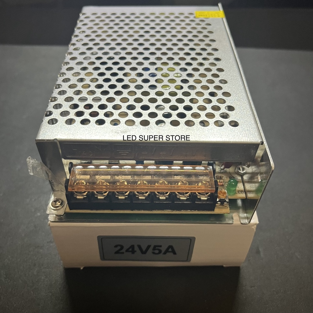 Power Supply Switching 24V 5A  Besi Rongga (Kecil)