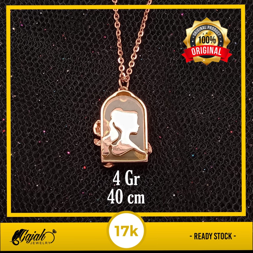 Kalung emas 17K - 4 gr kadar 750 - 4021