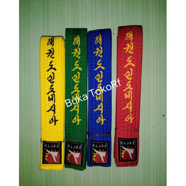 sabuk Taekwondo pemula Eljee