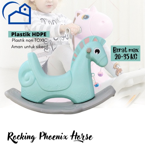 Mainan Anak Kuda Kudaan Mainan Kuda Rocking Horse Mainan Anak Jungkat Jungkit