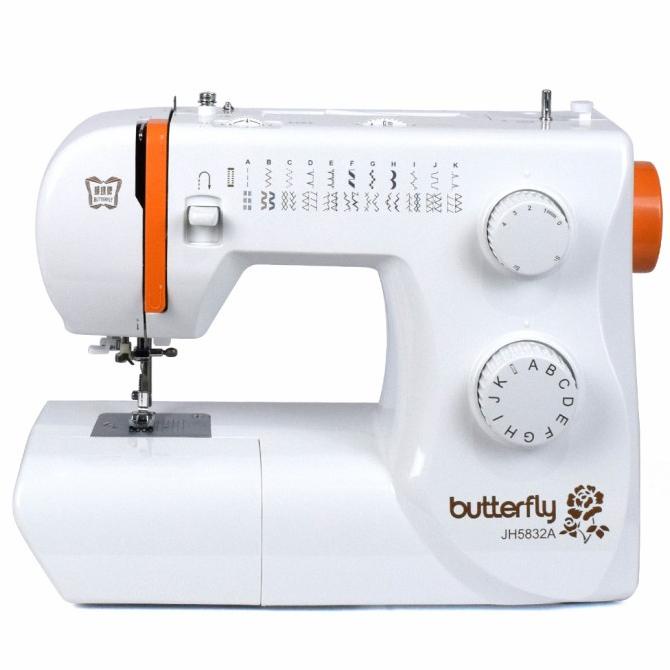 Sale Butterfly Jh 5832A Mesin Jahit Portable Multifungsi