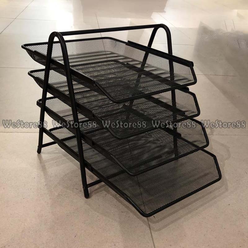 

Rak dokumen file organizer 4 tingkat 29.5x35.5x32.5cm WEO IF35451