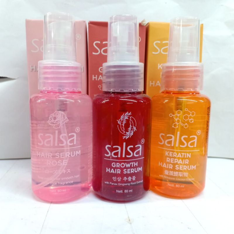 Salsa Serum Rose Spray 80.ml | Serum Rambut Salsa