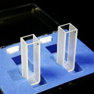 Spectrophotometer Kuvet Pasir Kuarsa Cuvete UV Cuvet Quartz Cuvette