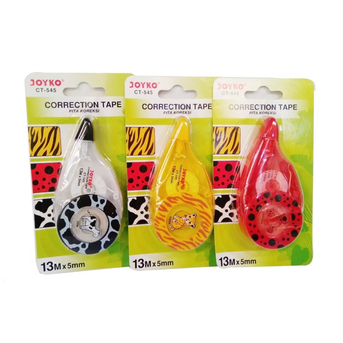 

Correction Tape Joyko CT-545 1pcs Tipe X kertas