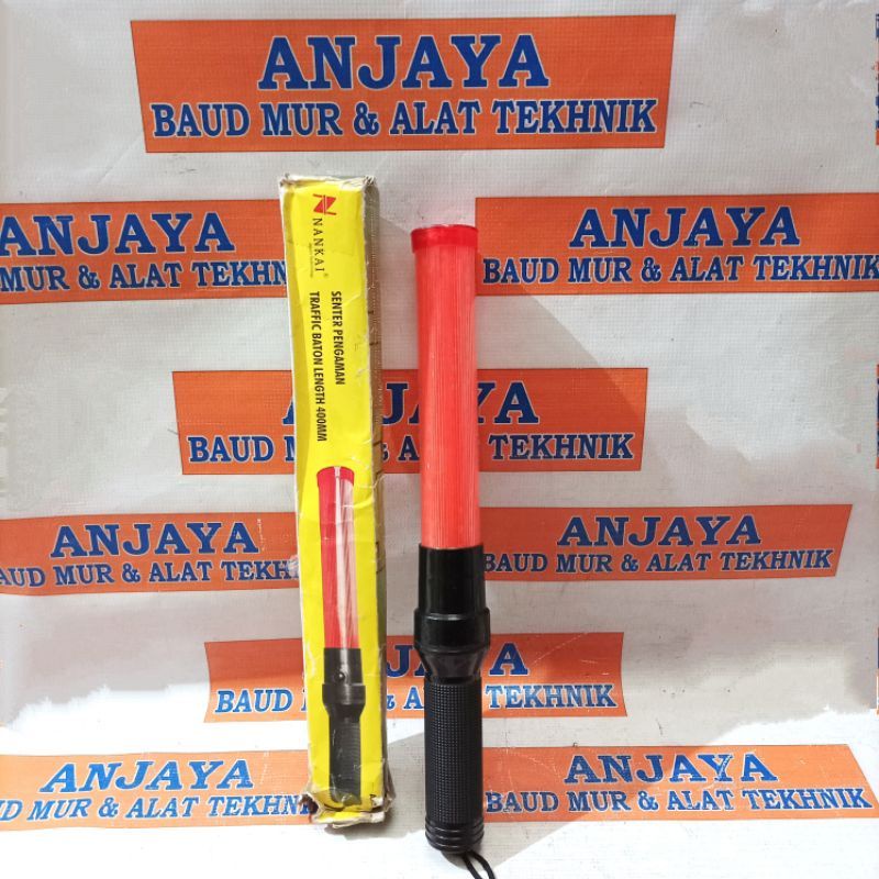 NANKAI Senter Pengaman 40 cm / Senter Parkir PENDEK