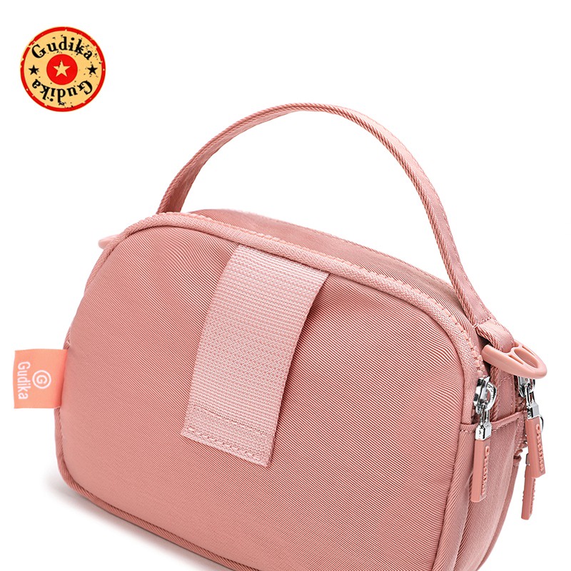 GUDIKA Bag 5210 - Tas Mini Fashion Branded Ori Selempang bahu Cewek Kekinian Wanita Import Korea Original Terbaru Bahan Nilon Anti Air Waterproof