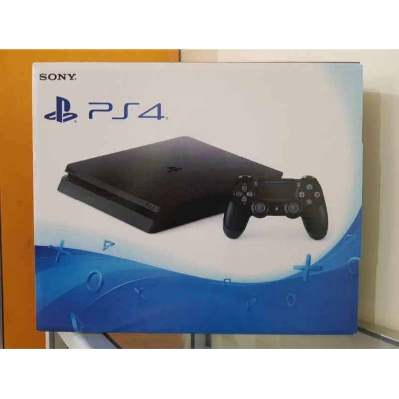 Dus PS4 Slim Box PS4 Slim lengkap dus dalam