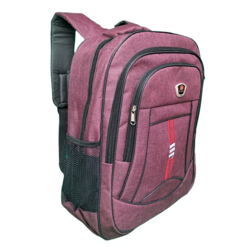 GAVLE MANTA Tas Ransel Laptop Backpack Unisex Jumbo B222 Brown