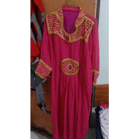 kaftan model mute bahan ceruty  preloved