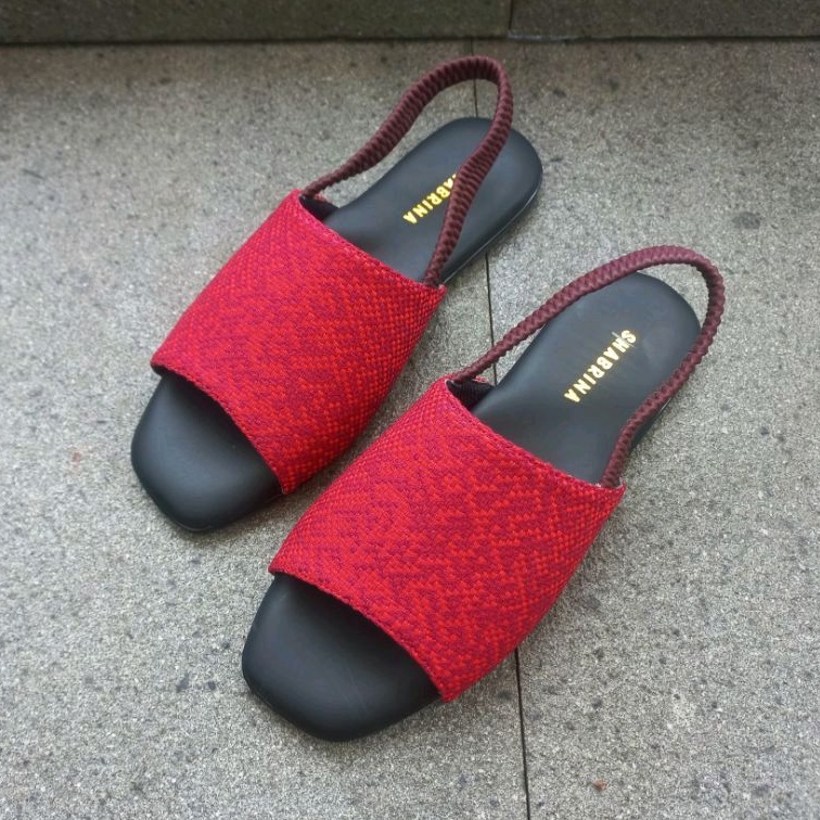 Shabrina Aurora Red Sepatu Big Size Jumbo 41-45