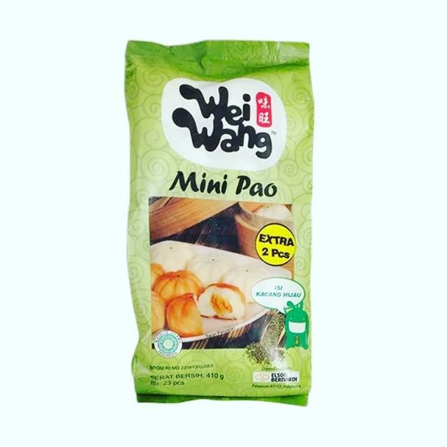 Wei Wang Mini Pao Mini Kacang Hijau 440Gr