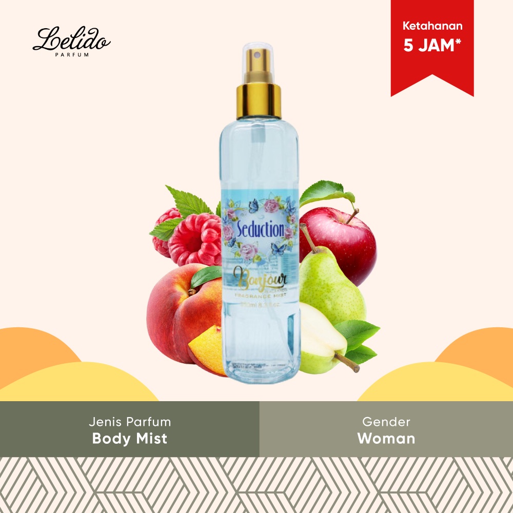 Bonjour Seduction Woman Fragrance Mist