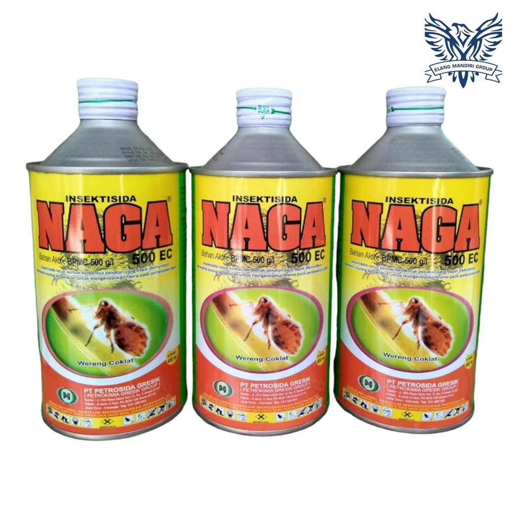 Insektisida Naga 500EC 400ml Bahan Aktif BPMC 500 g/l Original Petrosida Gresik
