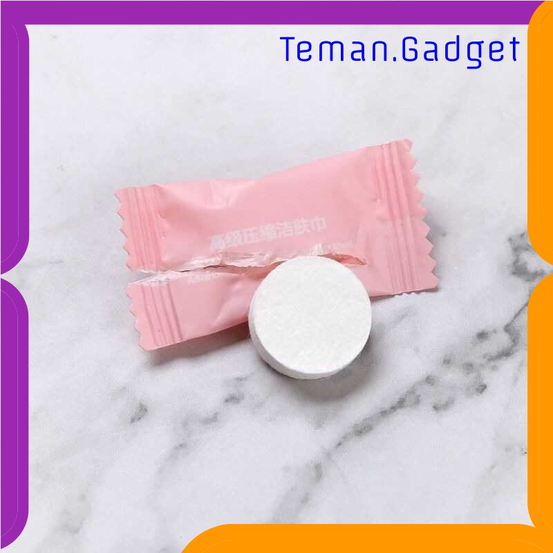 TG - TRV Handuk Mini Travel Disposable Towel 50 PCS - T201