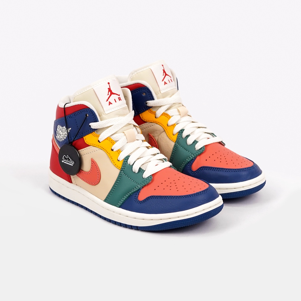 Air Jordan 1 Mid SE Multicolor 2022 Womens