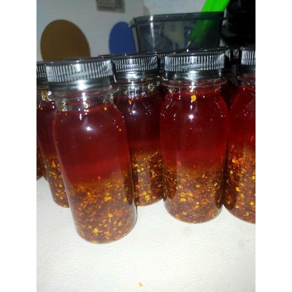 

Chilli oil extra pedas 5 botol (perbotol isi 60ml)