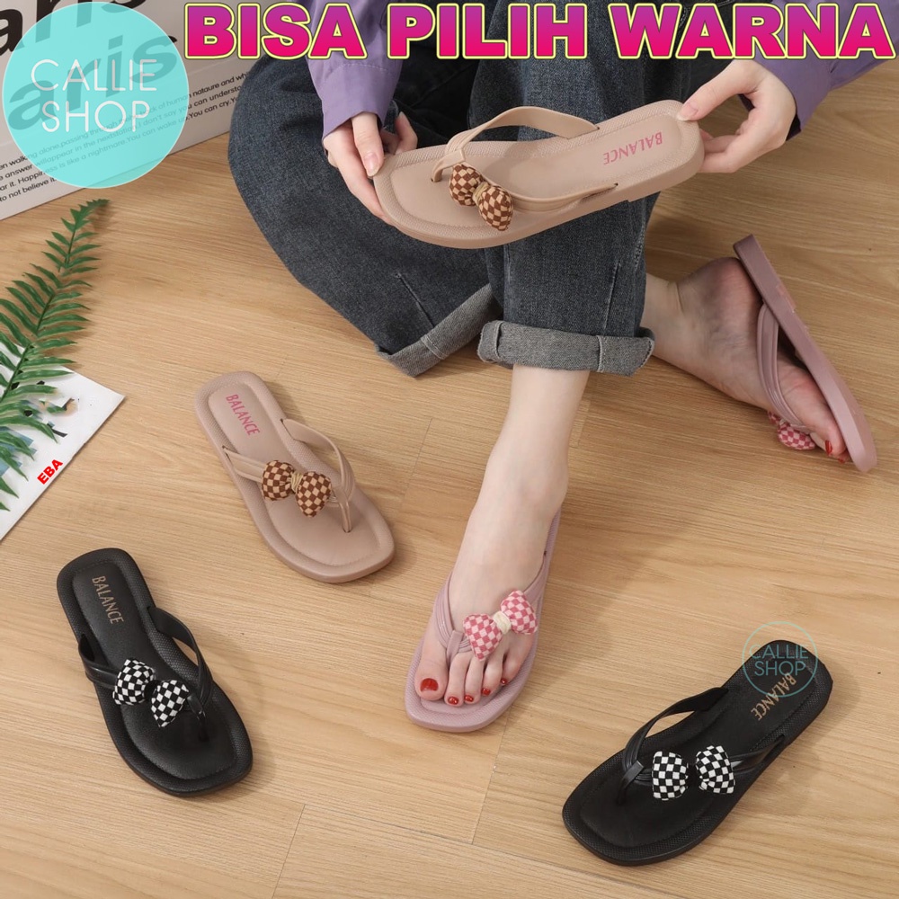 Sandal Wanita Jepit Pita Cantik Jelly Balance 1256-W9 JPPTCTR