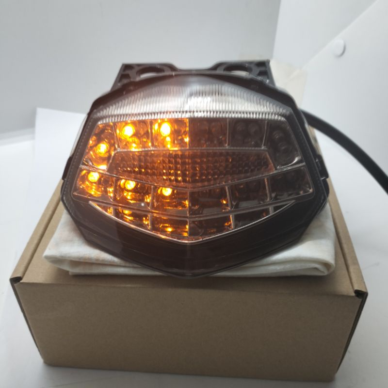 Stop lampu Belakang LED 3in1 Ninja 150RR / Ninja 250 Carbu