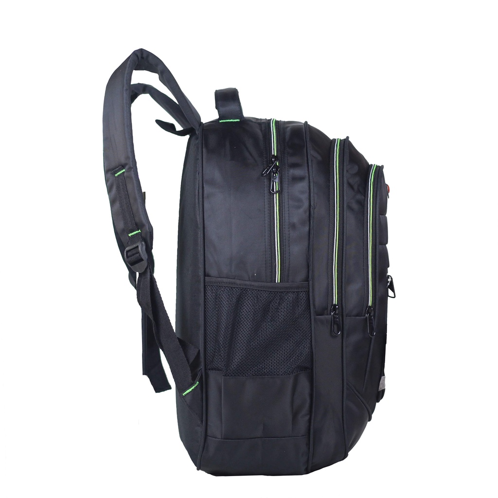 Ransel Rebound Bag Sport Hitam Tas Gendong Laki-Laki Pria Dewasa SMP SMA Simple Keren Berkualitas