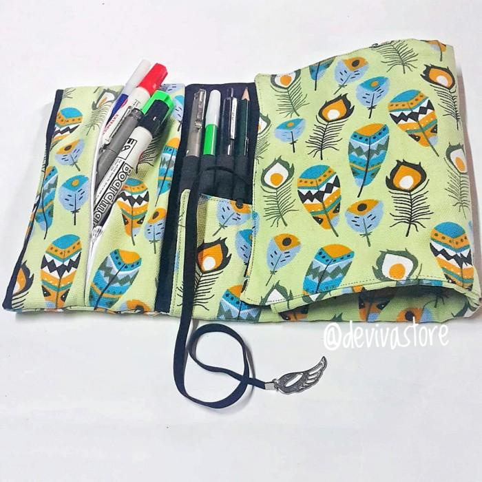 

Tempat Pensil Gulung / Roll Pencil Case / Tempat Pensil Handmade Unik Best Seller