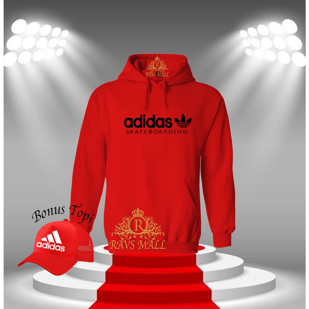 Plus Topi Sweater Hoodie Distro Add Board Quality Hitam Premium Bahan Tebal Pria Wanita Kekinian Vir