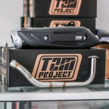 Knalpot Racing Pcx 160 Vario 160 Tzm Project Non Ss Pro Full #Original