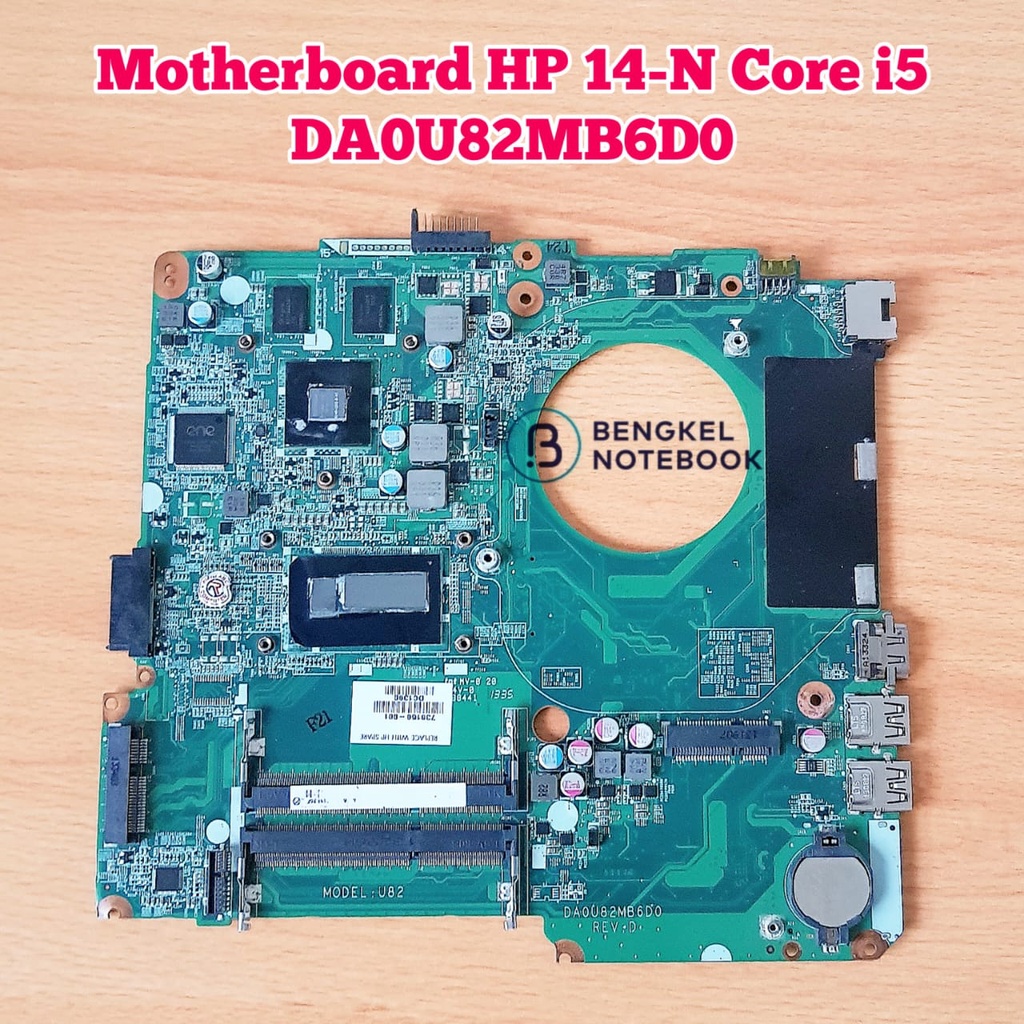 Motherboard HP Pavilion 14- N Core I5 Nvidia DA0U82MB6D0