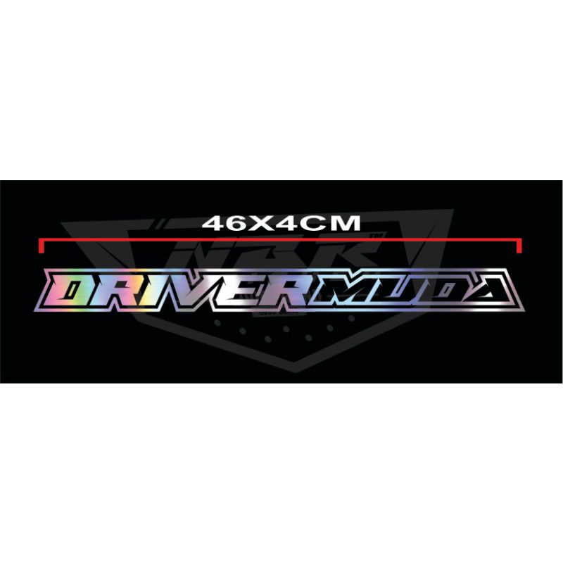 

sticker hologram driver muda