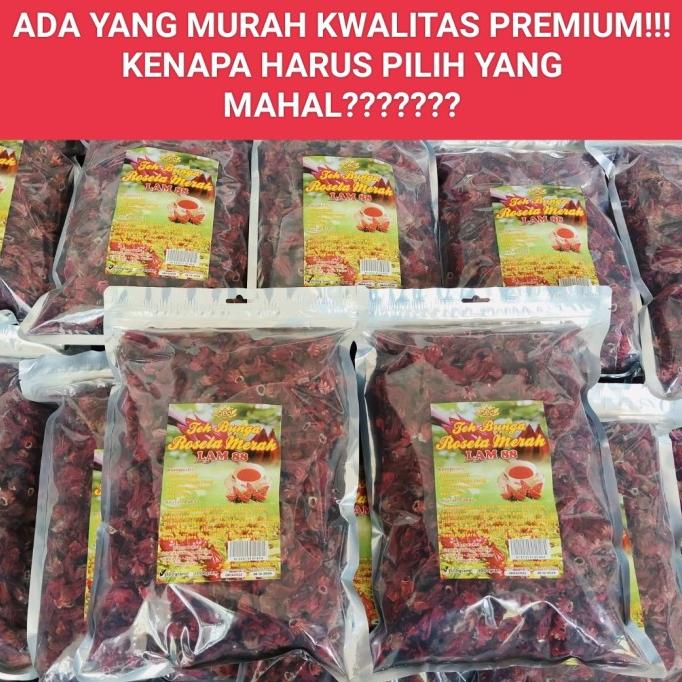 

bunga rosela merah