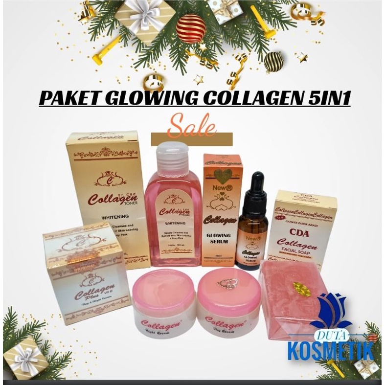 PAKET GLOWING COLLAGEN ORIGINAL 5IN1