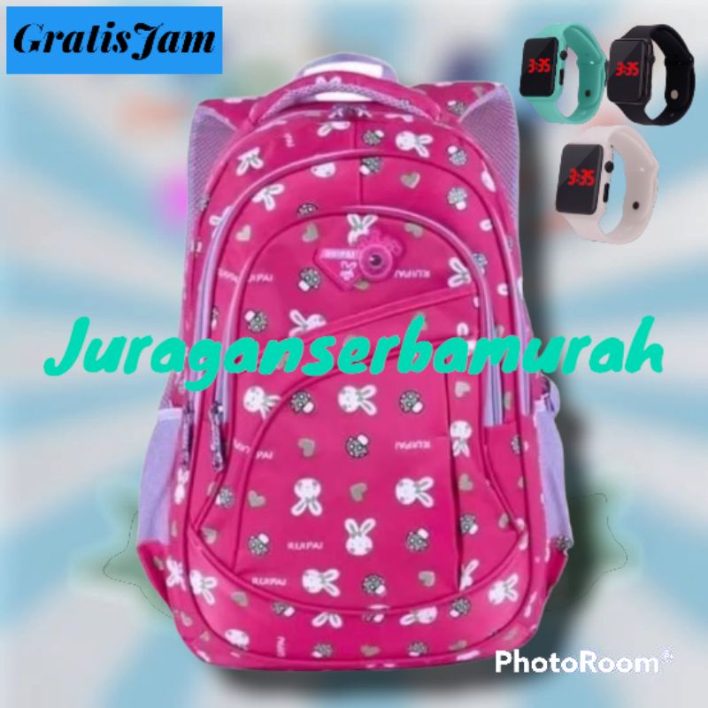 Tas ransel Sekolah SD SMP ukuran besar murah