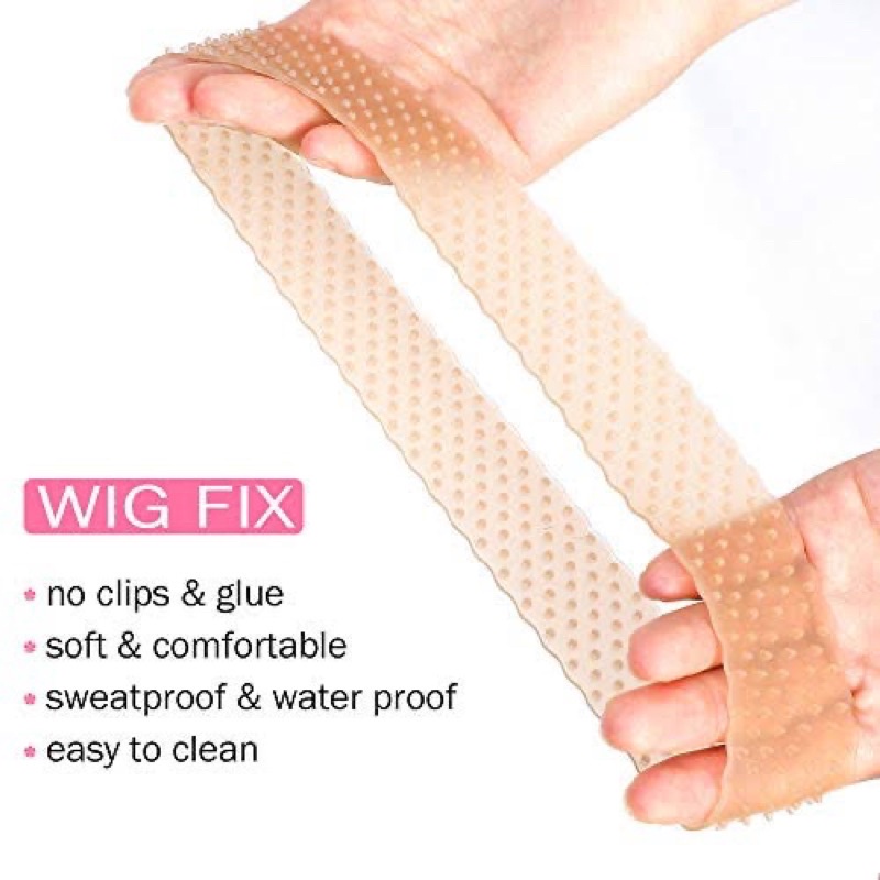 SILIKON PENAHAN WIG / NON SLIP HEADBAND / ANTI SLIP SILICONE HEADBAND / HAIR BAND SILICONE (KIM)