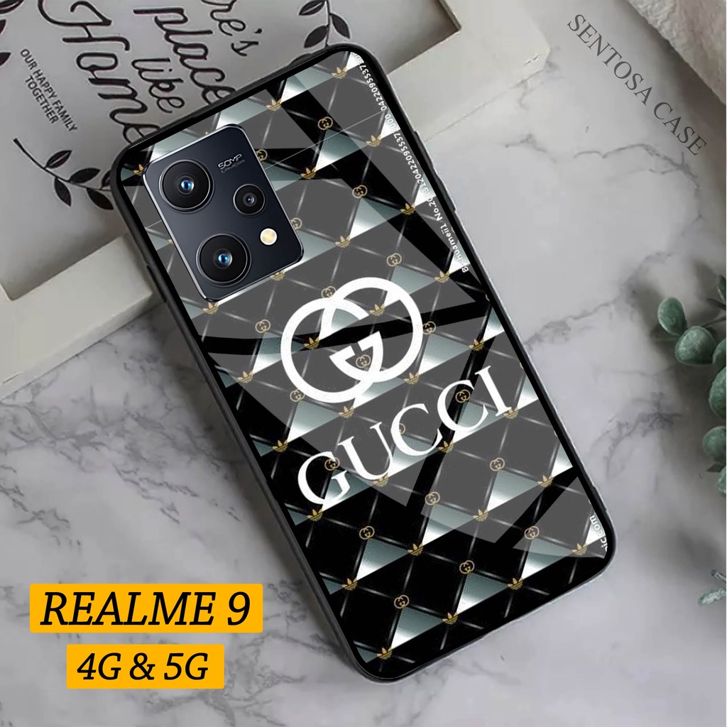 Softcase Glass Kaca REALME 9 4G & REALME 9 5G - Case Handphone REALME 9 4G & REALME 9 5G [T85].