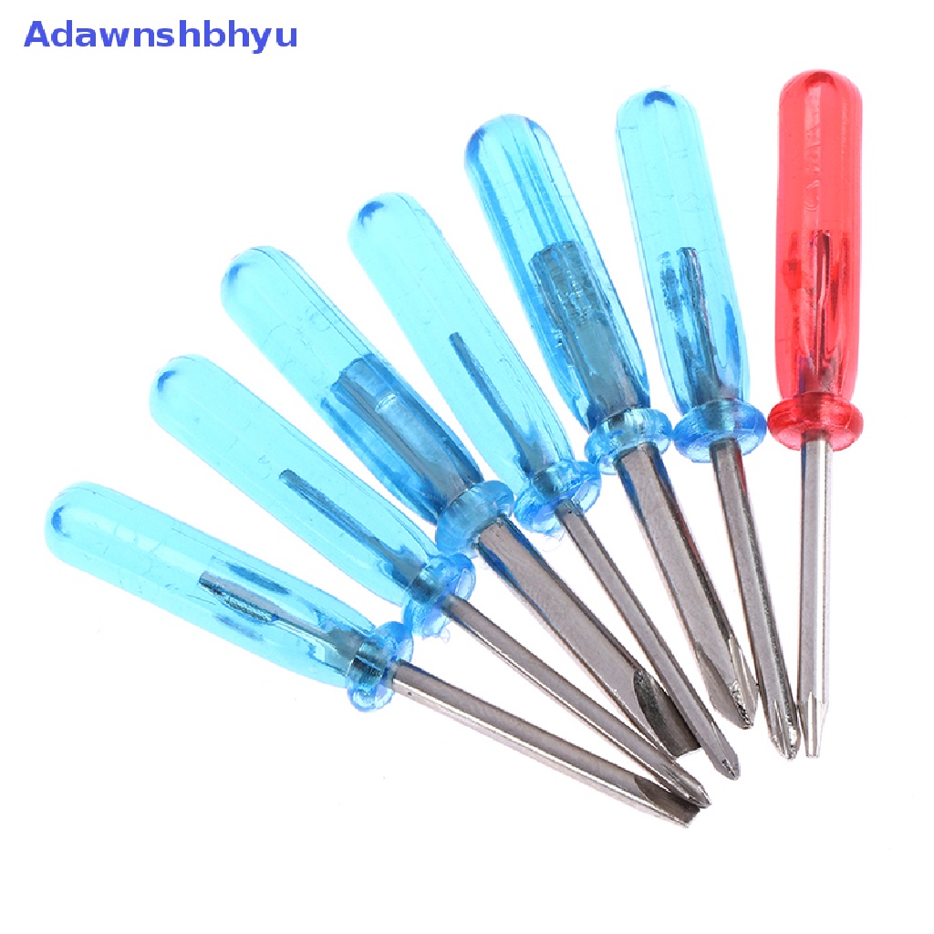 Adhyu 7pcs/set Biru 45mm x 3mm Obeng cross Kecil mini set Alat Perbaikan  Id