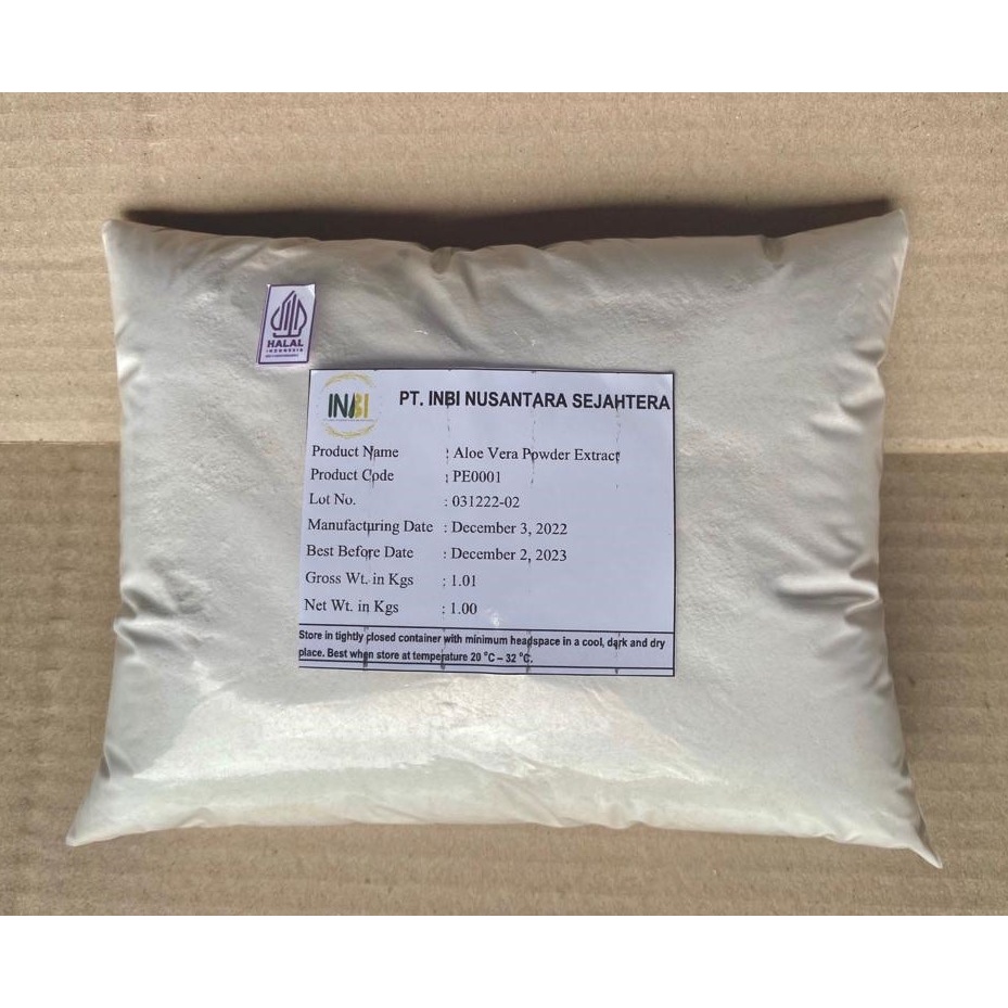 Aloe Vera Powder Extract / Ekstrak Lidah Buaya Bubuk