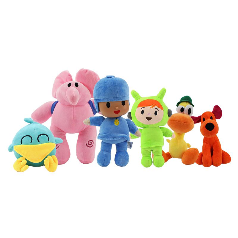 Pato Elly Pocoyo Loula Sleepy Bird Lembut Plush Boneka Figure Mainan Anak Hadiah Boneka