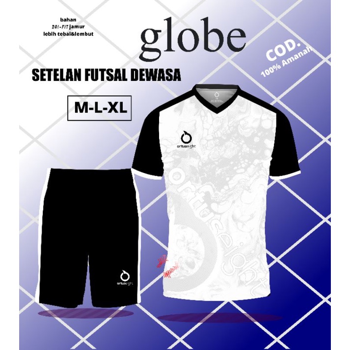 COD 1SET JERSEY BOLA  FUTSAL DEWASA MODEL TERBARU MOTIF SISIK ULAR